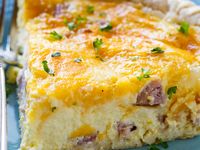 Savory Southern Sausage & Cheddar Quiche: Any Meal Winner